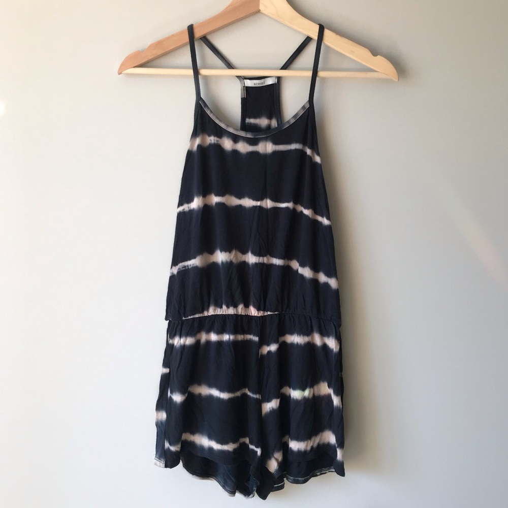 Tie dyed romper